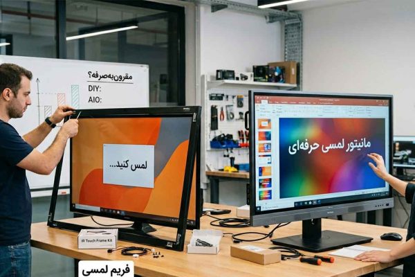 فریم لمسی یا مانیتور لمسی آماده؟ کدام یک مقرون‌به‌صرفه‌تر است؟